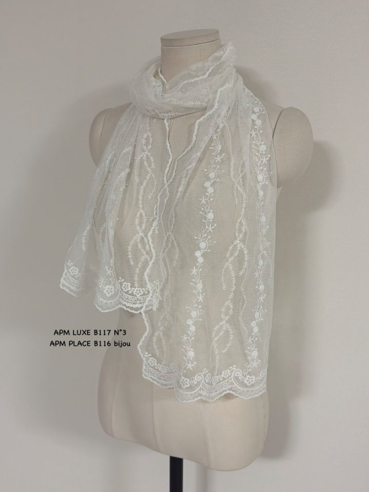 N3東大門實拍女士新品時尚推薦人氣休閑真品圍巾披肩蕾絲N3圍巾/披肩