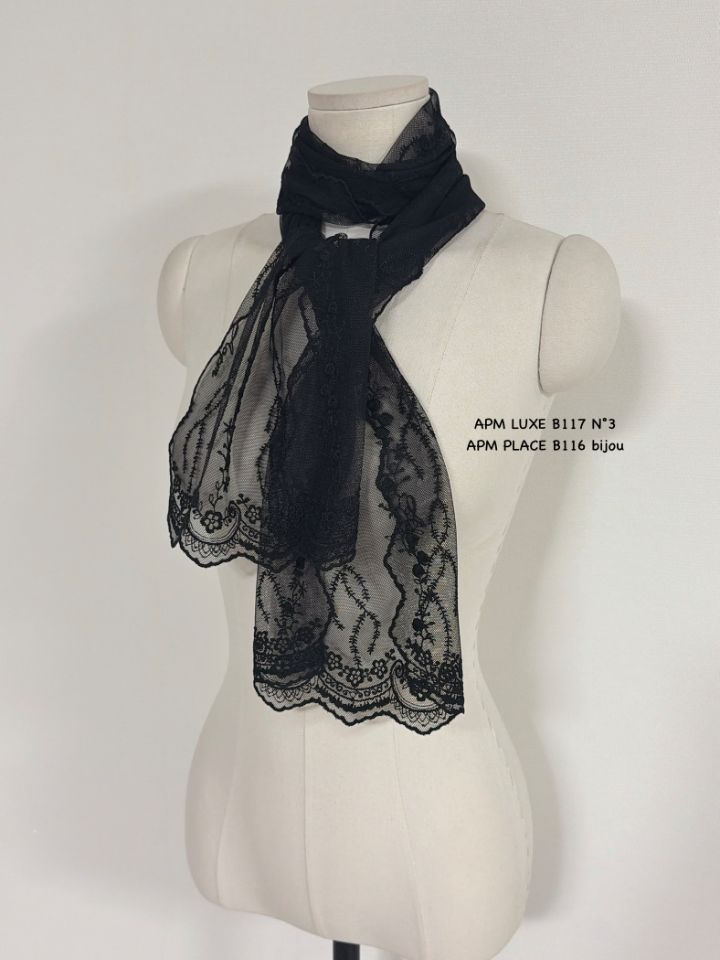 N3東大門實拍女士新品時尚推薦人氣休閑真品圍巾披肩蕾絲N3圍巾/披肩