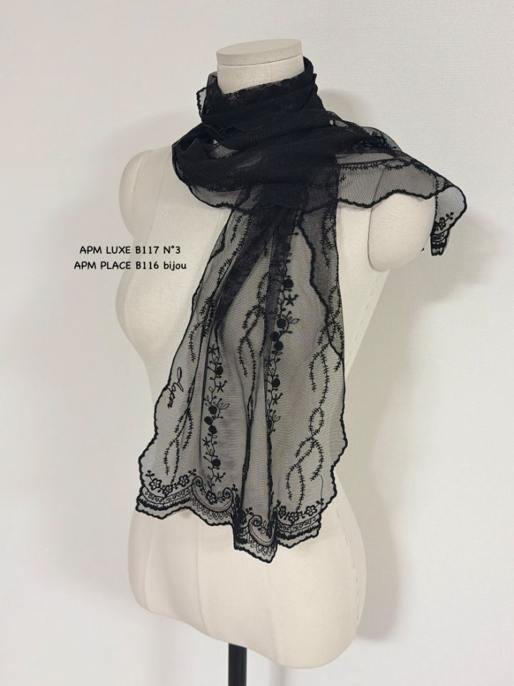 N3東大門實拍女士新品時尚推薦人氣休閑真品圍巾披肩蕾絲N3圍巾/披肩