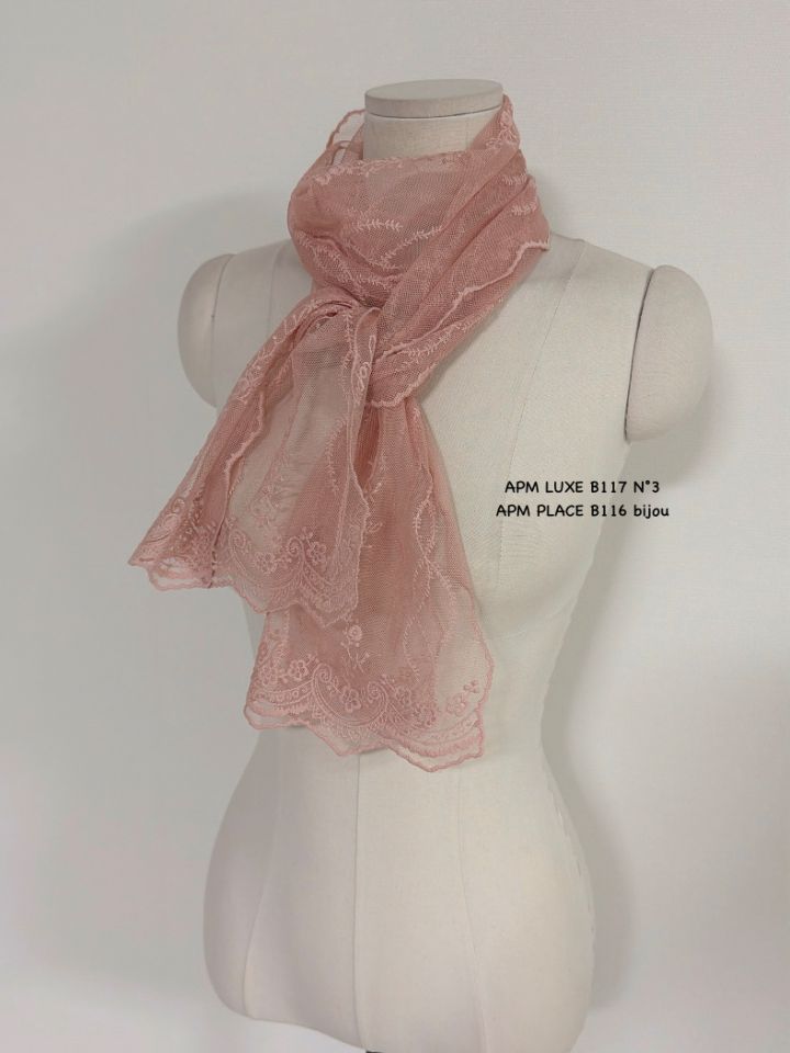 N3東大門實拍女士新品時尚推薦人氣休閑真品圍巾披肩蕾絲N3圍巾/披肩