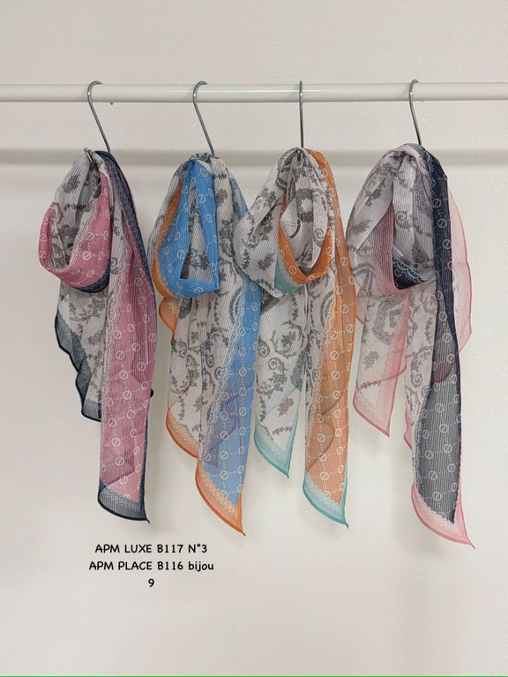 N3東大門實拍女裝新品26春夏真品人氣職業時尚圍巾披肩刺繡N3圍巾/披肩