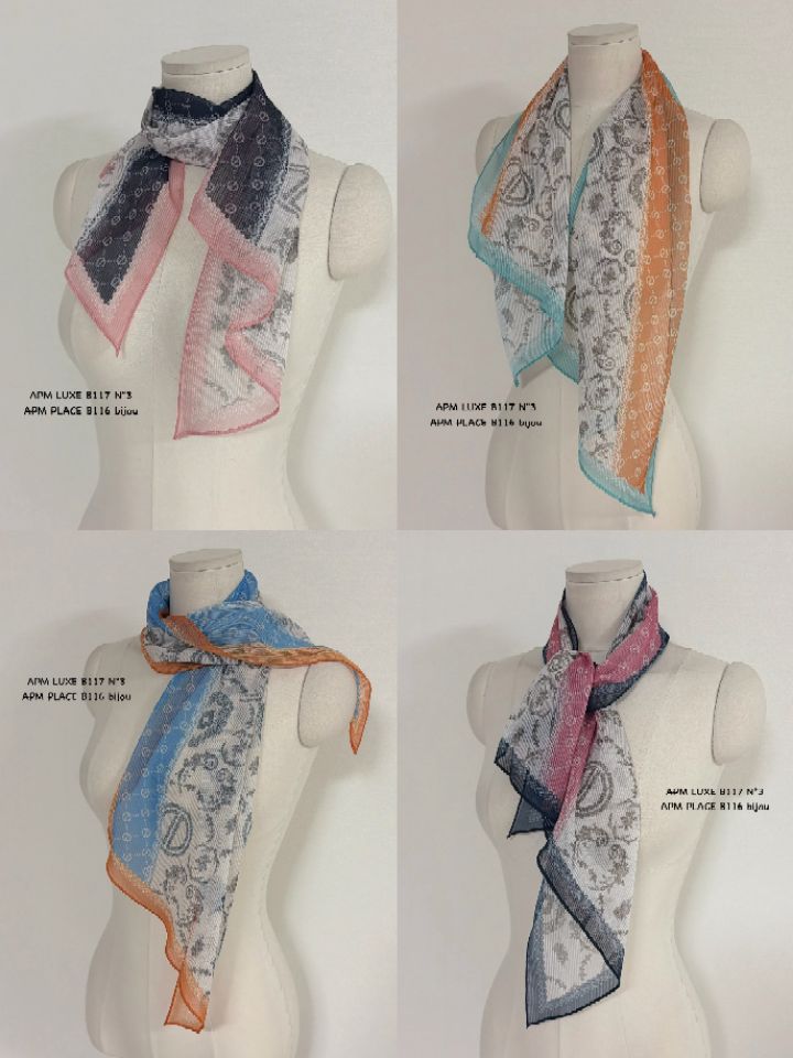 N3東大門實拍女裝新品26春夏真品人氣職業時尚圍巾披肩刺繡N3圍巾/披肩