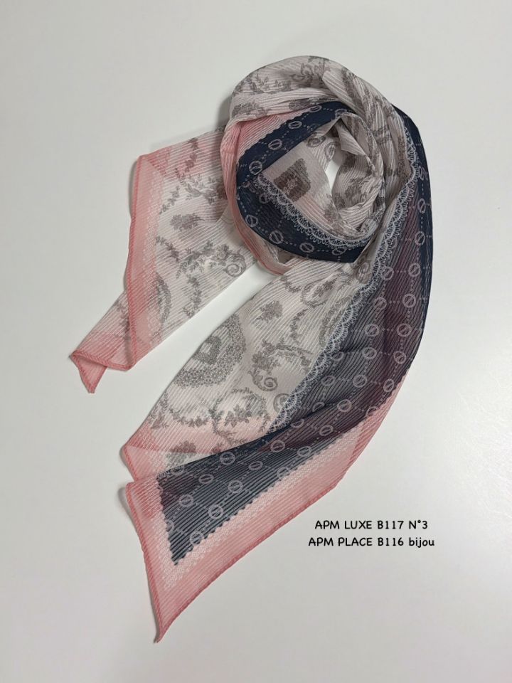 N3東大門實拍女裝新品26春夏真品人氣職業時尚圍巾披肩刺繡N3圍巾/披肩圖色2