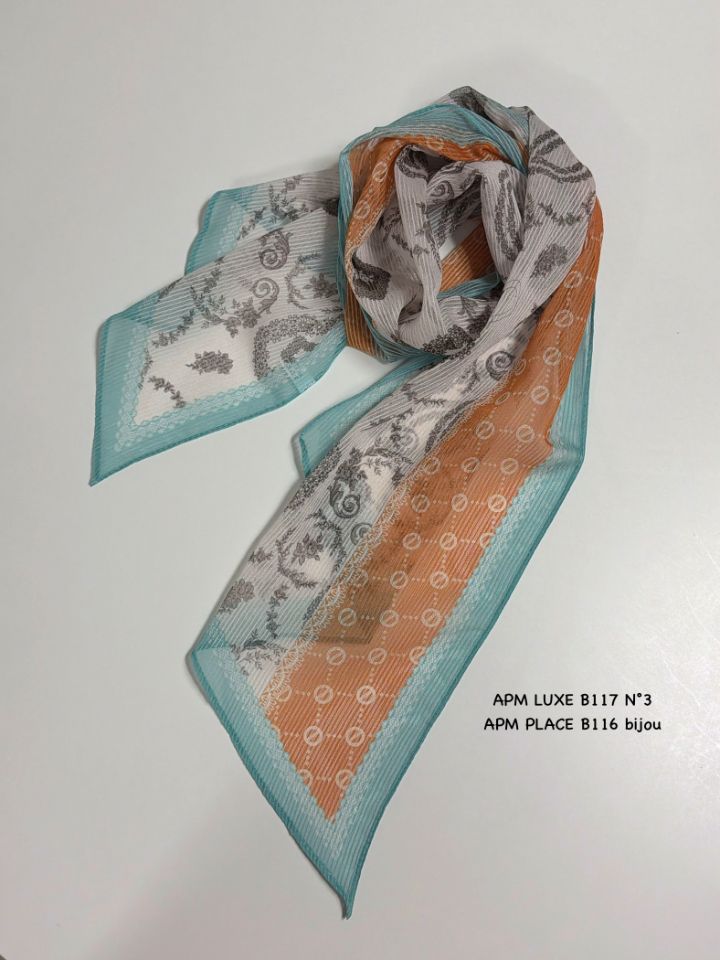 N3東大門實拍女裝新品26春夏真品人氣職業時尚圍巾披肩刺繡N3圍巾/披肩圖色4