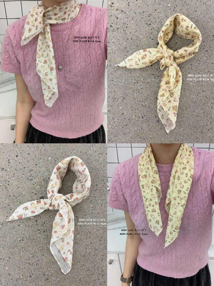 N3東大門實拍女裝新品休閑職業熱賣時尚真品圍巾披肩兔子N3圍巾/披肩