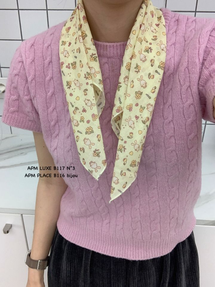 N3東大門實拍女裝新品休閑職業熱賣時尚真品圍巾披肩兔子N3圍巾/披肩