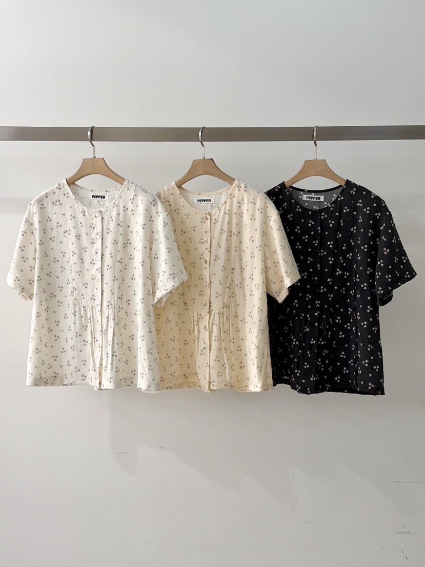 PEPPER-L韓國代購女裝新品人氣真品推薦休閑時尚襯衫蕾絲衫PEPPER襯衫/蕾絲衫