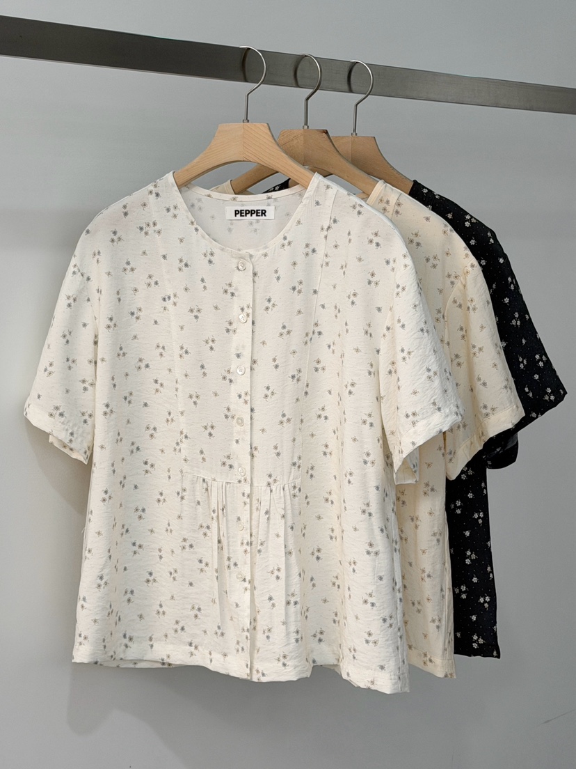PEPPER-L韓國代購女裝新品人氣真品推薦休閑時尚襯衫蕾絲衫PEPPER襯衫/蕾絲衫