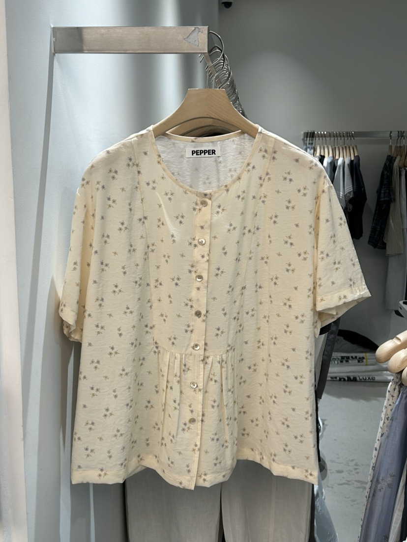PEPPER-L韓國代購女裝新品人氣真品推薦休閑時尚襯衫蕾絲衫PEPPER襯衫/蕾絲衫圖色2