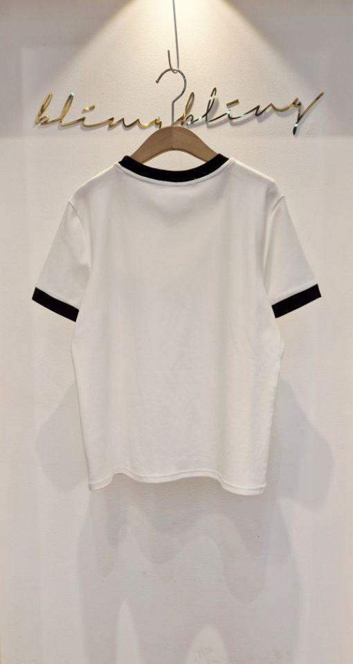 BLING BLING-S/RICO東大門實拍女士新品人氣時尚T恤口袋BLING BLING-S/RICOT恤