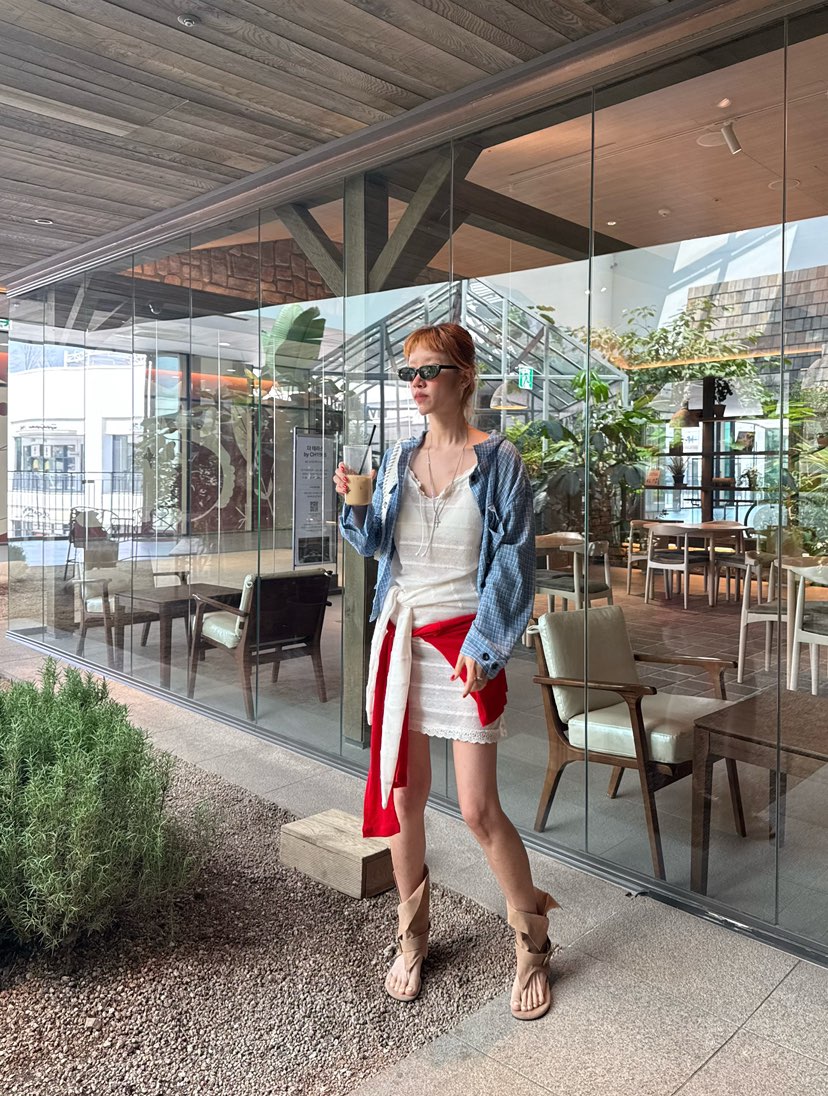 DENVER韓國直郵女裝新款職業真品熱賣26春夏時尚休閑夾克DENVER夾克圖色1