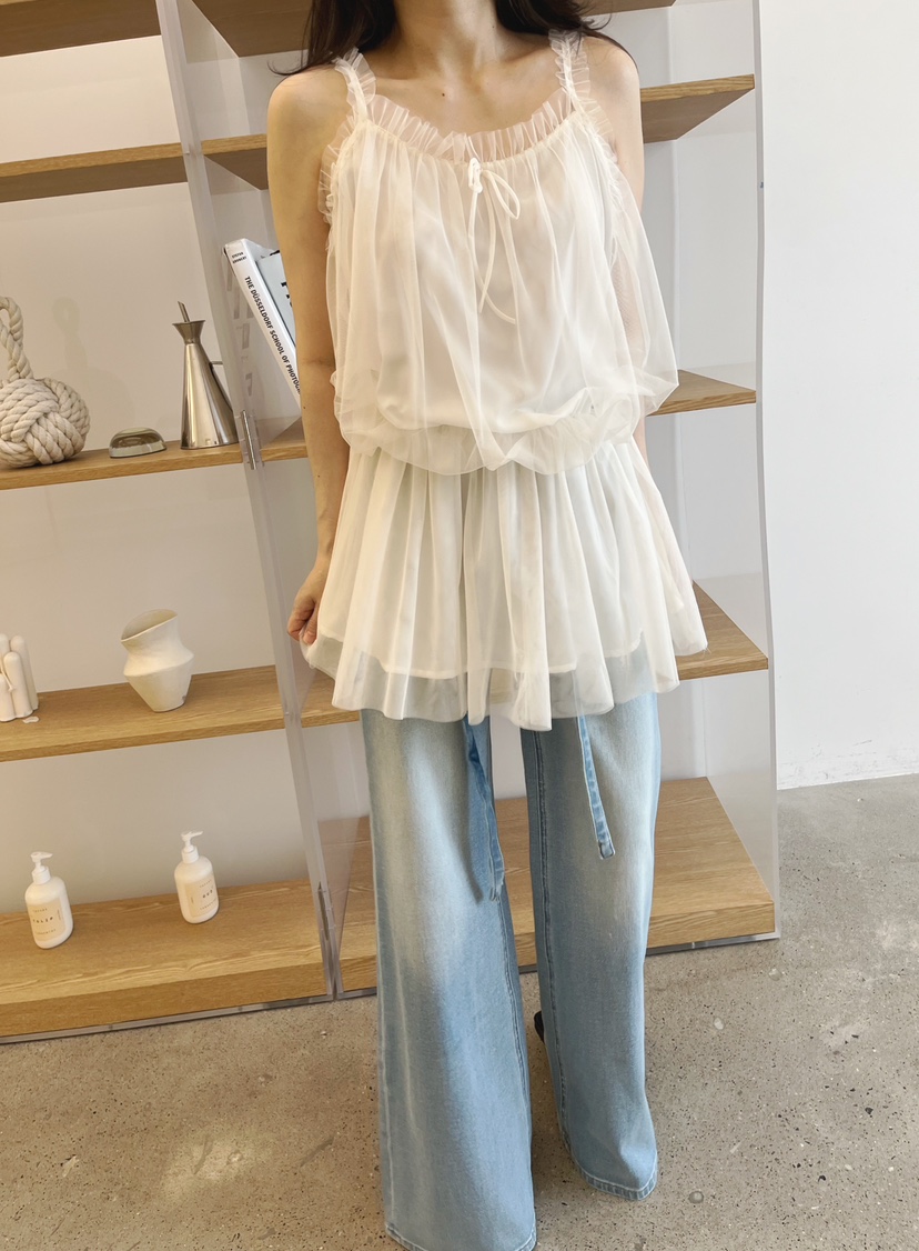 DARAK東大門實拍女裝新款26春夏真品人氣休閑牛仔褲含腰帶DARAK牛仔褲