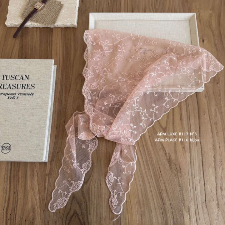 N3韓國代購女士新款真品職業26春夏休閑人氣圍巾披肩蕾絲N3圍巾/披肩