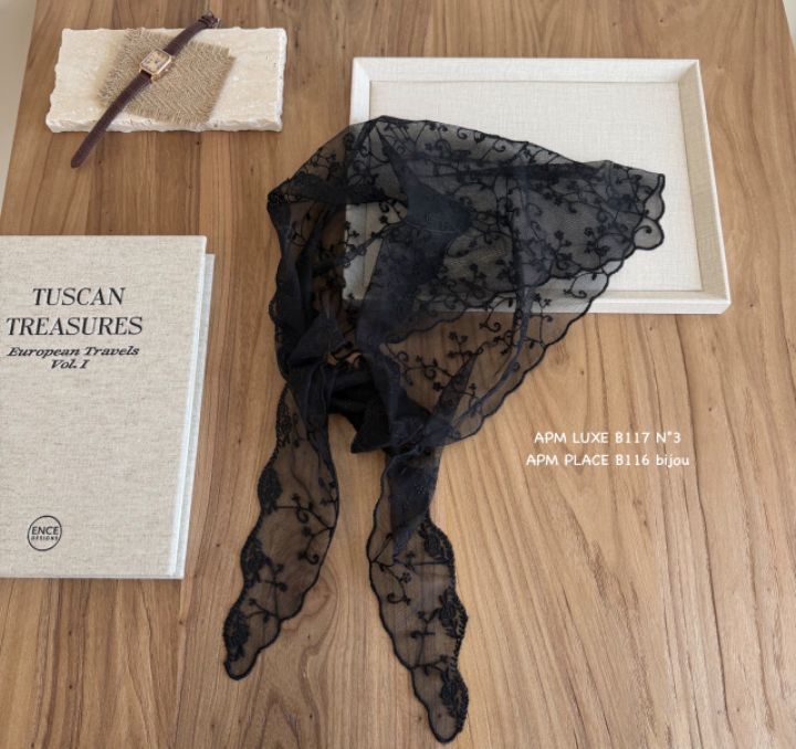 N3韓國代購女士新款真品職業26春夏休閑人氣圍巾披肩蕾絲N3圍巾/披肩