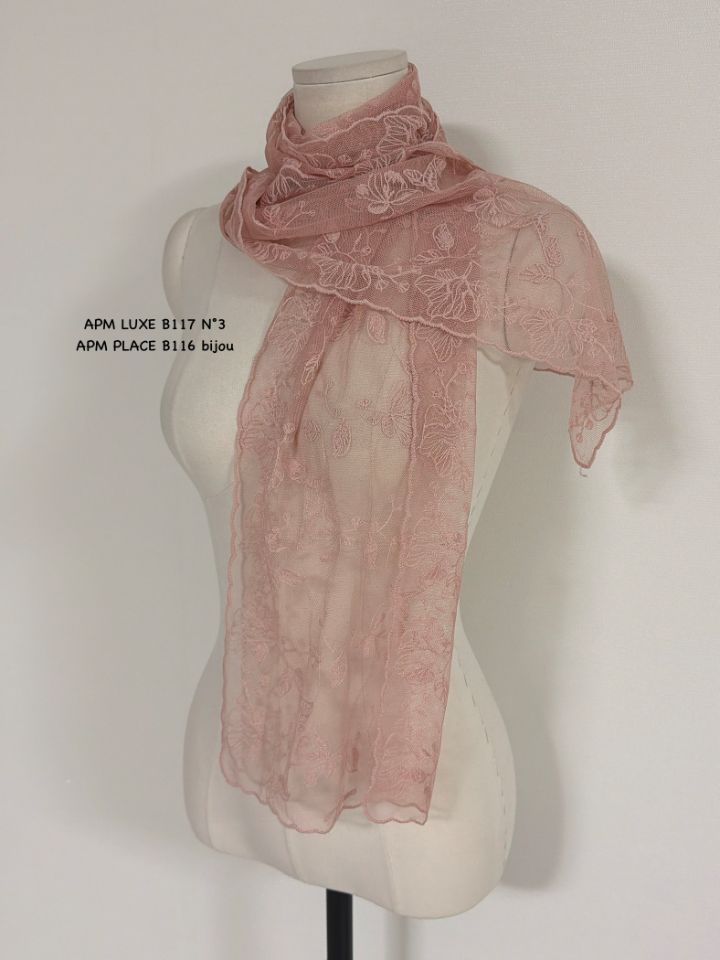 N3東大門實拍女裝新品真品26春夏職業人氣推薦圍巾披肩蕾絲N3圍巾/披肩