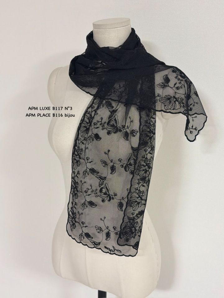 N3東大門實拍女裝新品真品26春夏職業人氣推薦圍巾披肩蕾絲N3圍巾/披肩