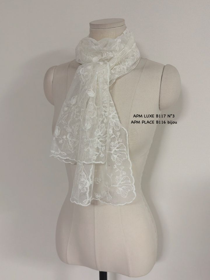 N3東大門實拍女裝新品真品26春夏職業人氣推薦圍巾披肩蕾絲N3圍巾/披肩