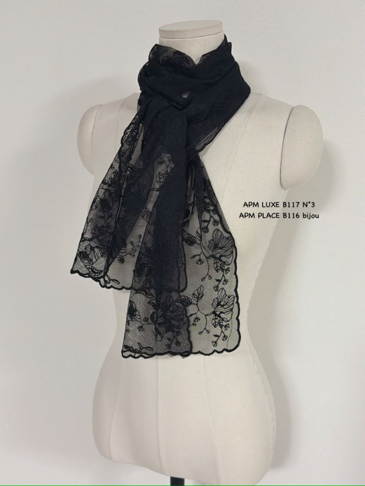 N3東大門實拍女裝新品真品26春夏職業人氣推薦圍巾披肩蕾絲N3圍巾/披肩