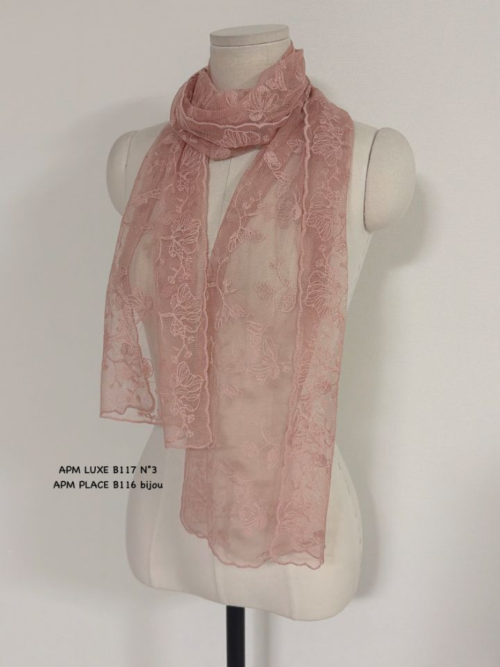 N3東大門實拍女裝新品真品26春夏職業人氣推薦圍巾披肩蕾絲N3圍巾/披肩