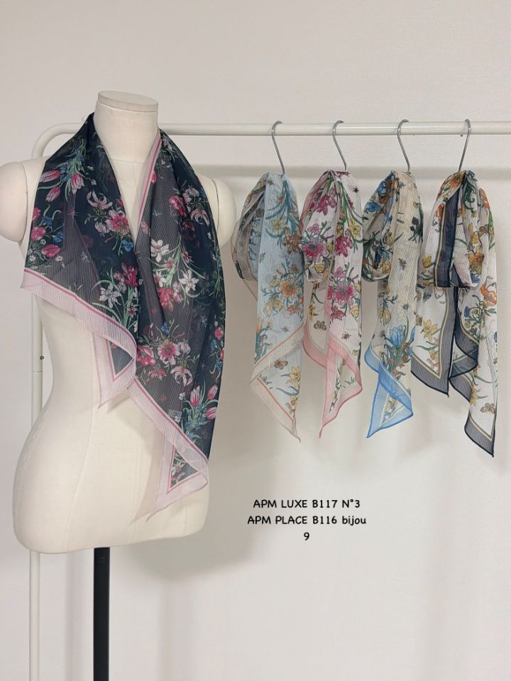 N3韓國直郵女士新款26春夏熱賣休閑推薦人氣職業圍巾披肩N3圍巾/披肩