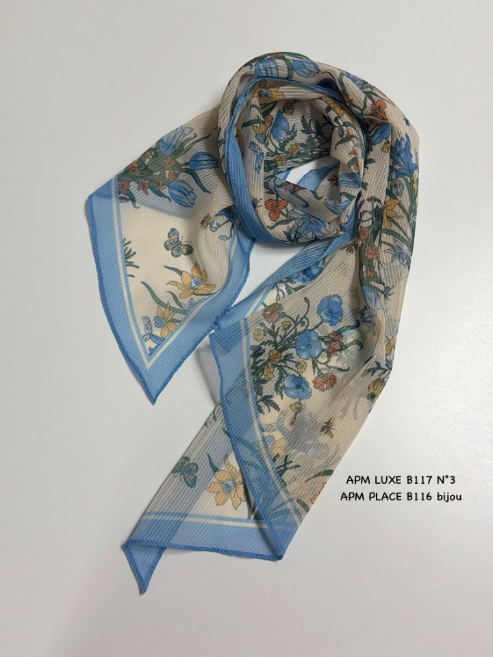 N3韓國直郵女士新款26春夏熱賣休閑推薦人氣職業圍巾披肩N3圍巾/披肩圖色1