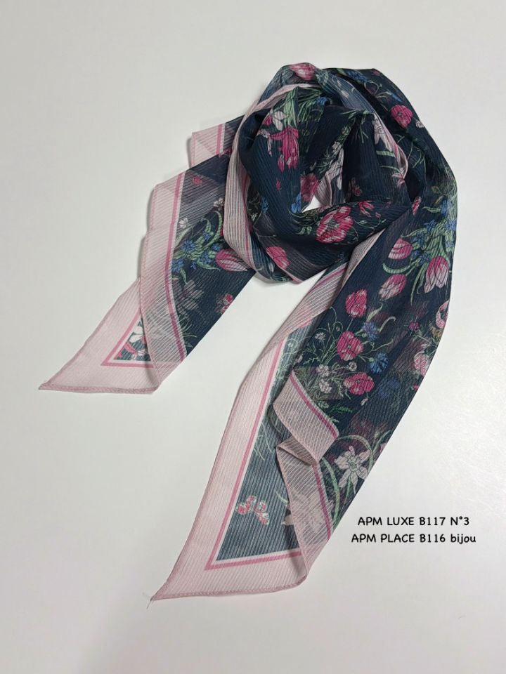 N3韓國直郵女士新款26春夏熱賣休閑推薦人氣職業圍巾披肩N3圍巾/披肩圖色2