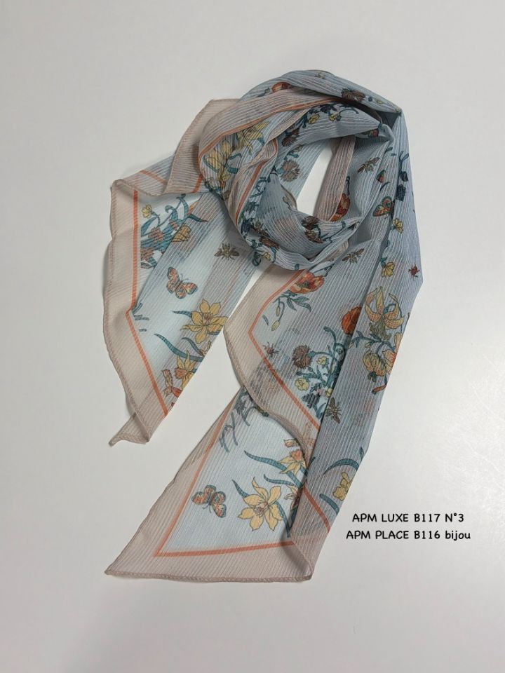 N3韓國直郵女士新款26春夏熱賣休閑推薦人氣職業圍巾披肩N3圍巾/披肩圖色5