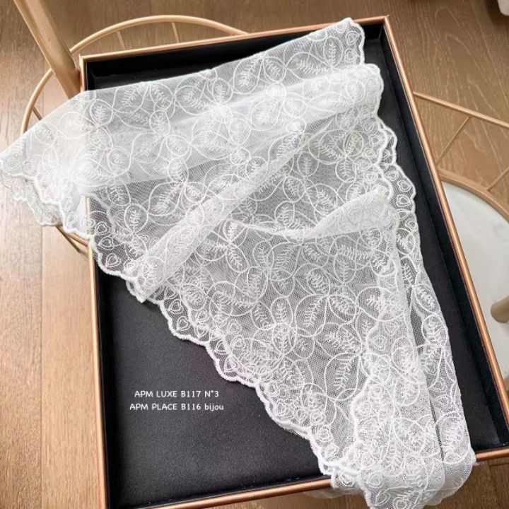 N3韓國直郵女裝新款職業熱賣真品休閑時尚26春夏圍巾披肩蕾絲N3圍巾/披肩