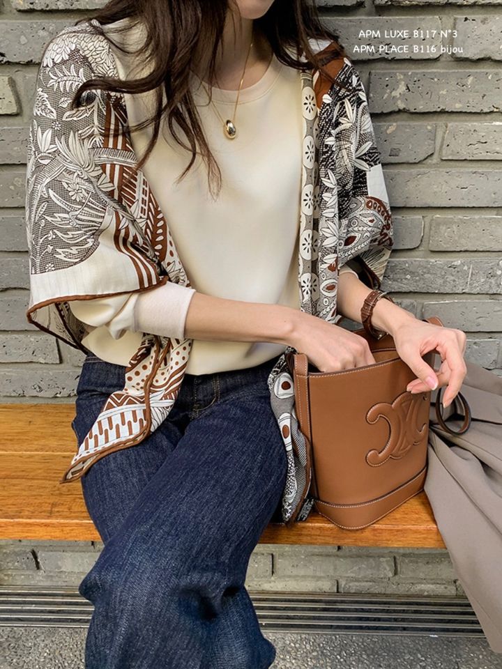 N3韓國直郵女士新品休閑真品26春夏推薦圍巾披肩不含內搭N3圍巾/披肩