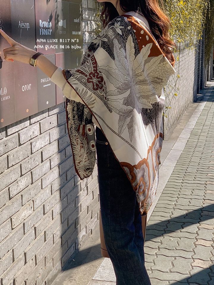 N3韓國直郵女士新品休閑真品26春夏推薦圍巾披肩不含內搭N3圍巾/披肩