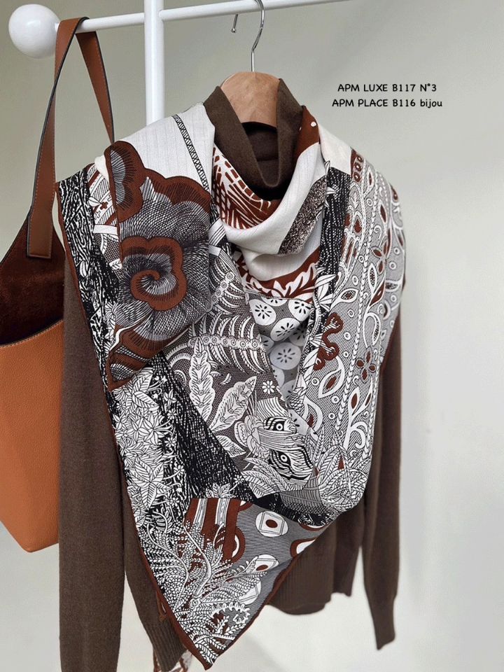 N3韓國直郵女士新品休閑真品26春夏推薦圍巾披肩不含內搭N3圍巾/披肩圖色2