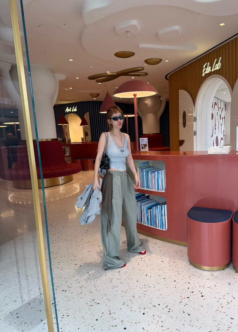 DENVER東大門直郵女士新品推薦時尚職業人氣熱賣真品休閑褲DENVER休閑褲圖色2