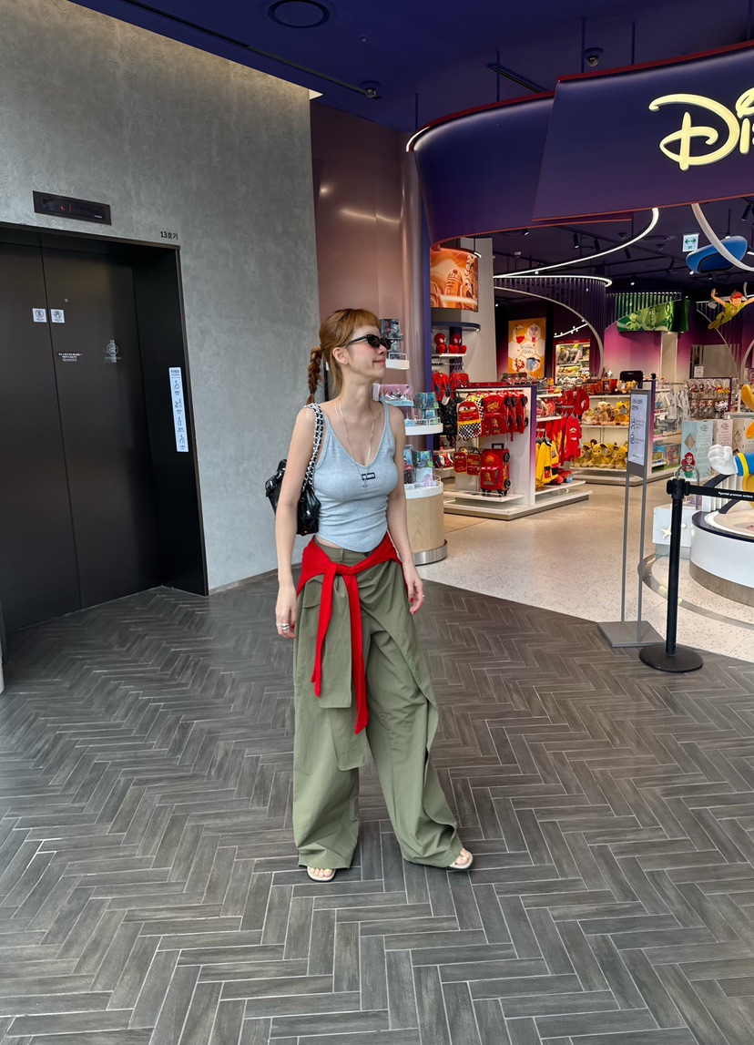 DENVER韓國代購女裝新品休閑熱賣職業人氣休閑褲不含屁簾DENVER休閑褲圖色2