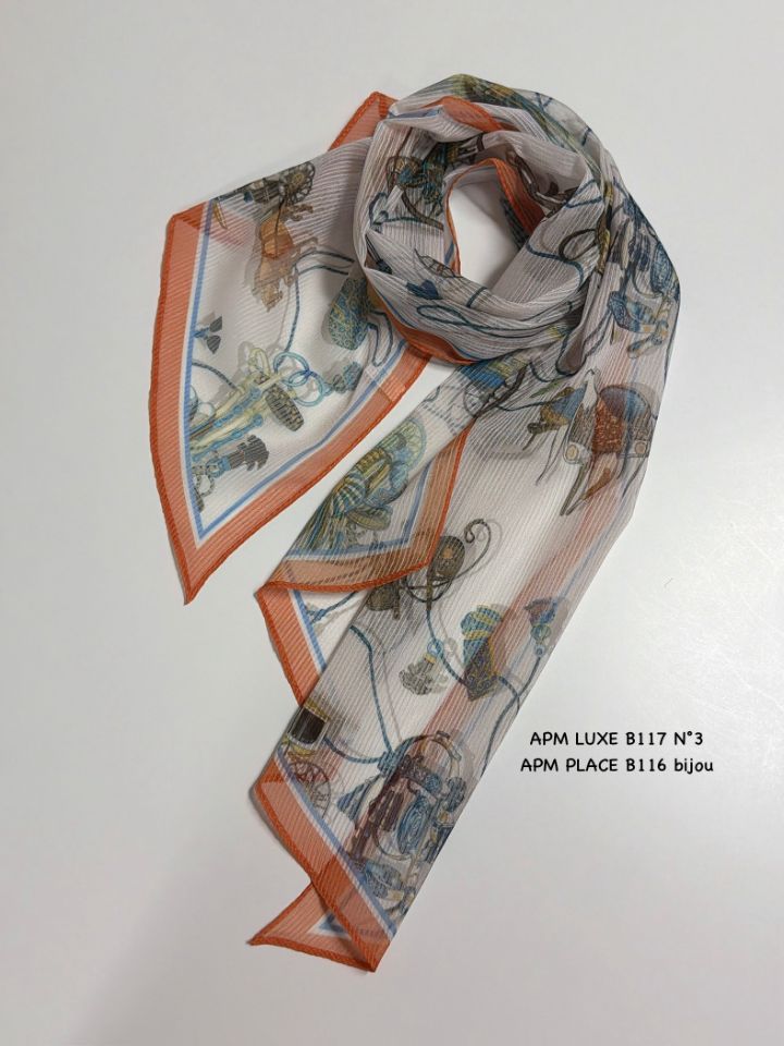 N3韓國代購女裝新款職業人氣時尚真品推薦熱賣26春夏圍巾披肩N3圍巾/披肩圖色1