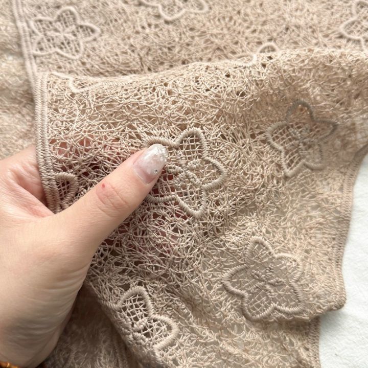 N3韓國代購女士新款人氣時尚推薦休閑26春夏圍巾披肩蕾絲N3圍巾/披肩