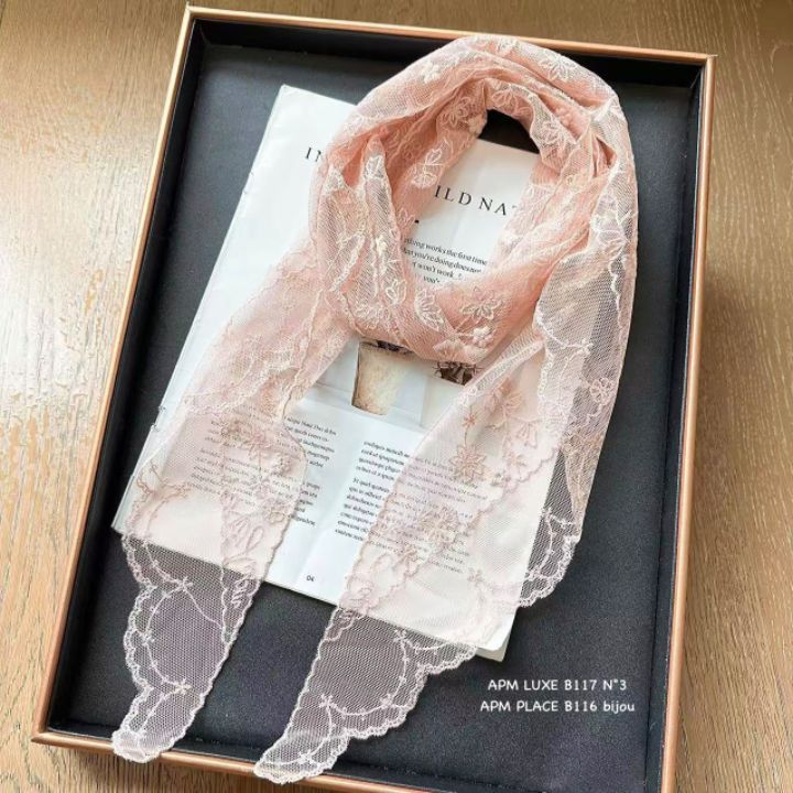 N3東大門代購女士新款職業熱賣推薦休閑時尚圍巾披肩蕾絲N3圍巾/披肩