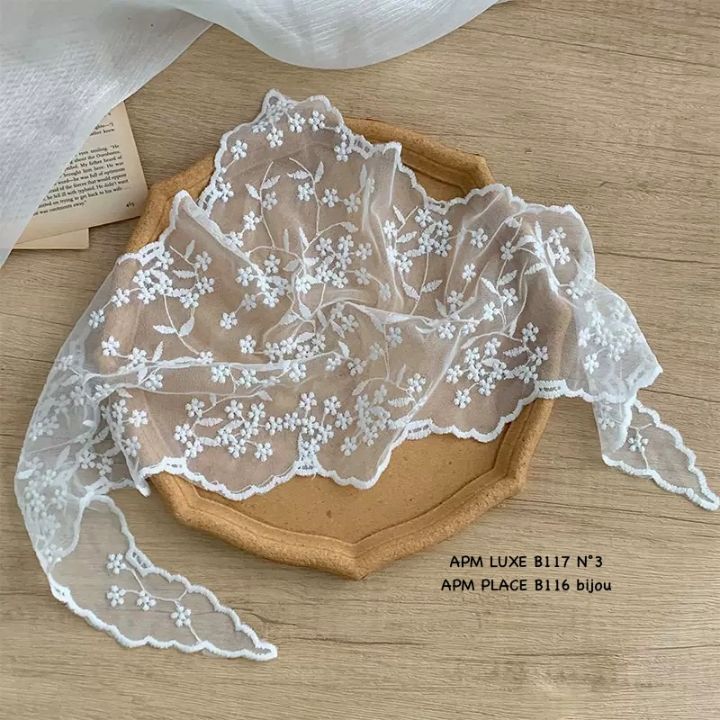 N3韓國直郵女士新款真品人氣休閑26春夏職業圍巾披肩蕾絲N3圍巾/披肩