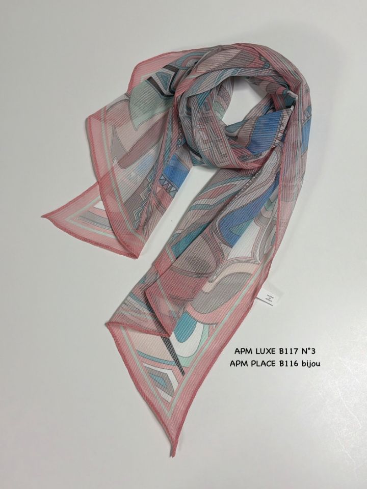 N3韓國直郵女士新品時尚熱賣人氣26春夏職業休閑圍巾披肩N3圍巾/披肩圖色3