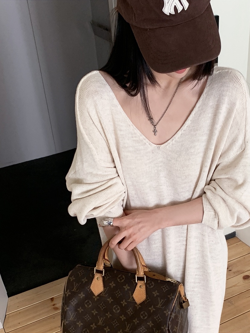 OURWAVE/OUR ROOM韓國代購女裝新款時尚連衣裙含腰繩亞麻Our Wave/Our Room連衣裙