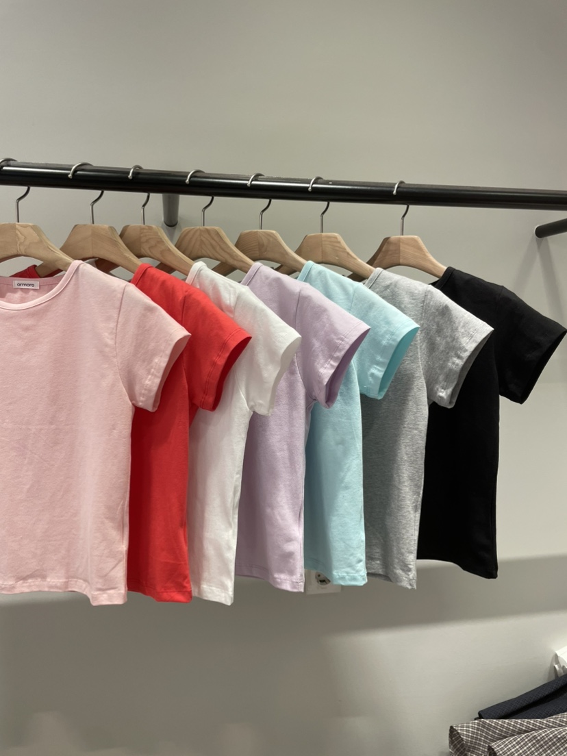 ORMORE東大門代購女裝新品真品職業推薦休閑時尚人氣26春夏T恤ORMORET恤