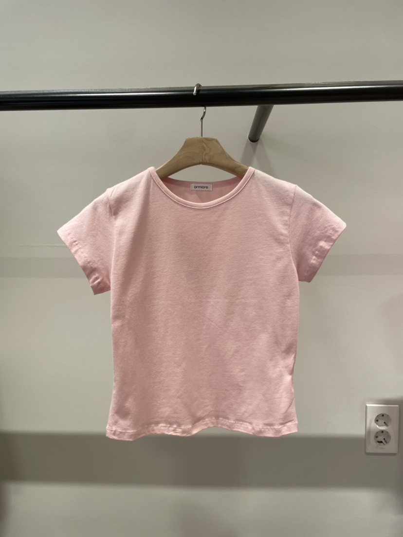 ORMORE東大門代購女裝新品真品職業推薦休閑時尚人氣26春夏T恤ORMORET恤圖色2