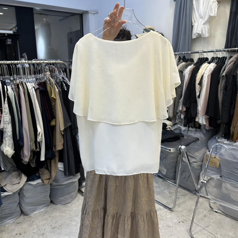 MARIGOLD東大門直郵女士新品26春夏人氣真品推薦襯衫蕾絲衫MARIGOLD襯衫/蕾絲衫