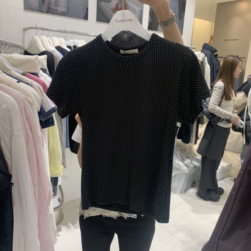 TEMPTING東大門直郵女士新品時尚真品熱賣推薦T恤不含吊帶TEMPTINGT恤圖色2