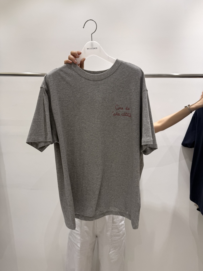 WOOD SAGE東大門實拍女裝新品真品休閑職業推薦熱賣人氣T恤WOOD SAGET恤圖色2