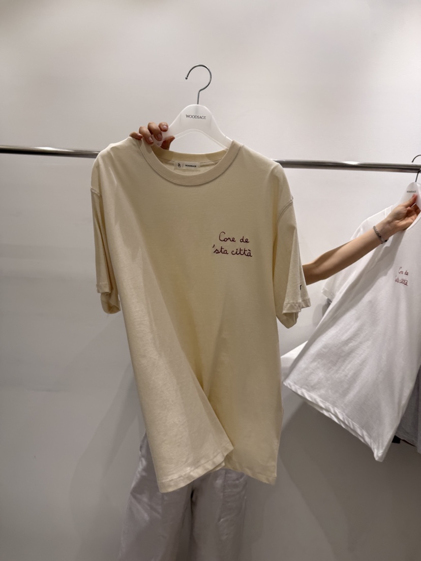 WOOD SAGE東大門實拍女裝新品真品休閑職業推薦熱賣人氣T恤WOOD SAGET恤圖色5