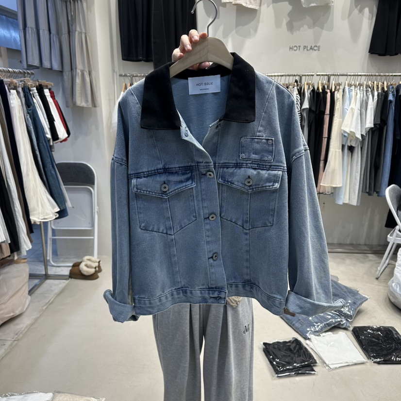 HOT PLACE/DREAM GIRIS/HOT ISSUE東大門直郵女士新款人氣夾克HOT PLACE/DREAM GIRIS/HOT ISSUE夾克圖色1