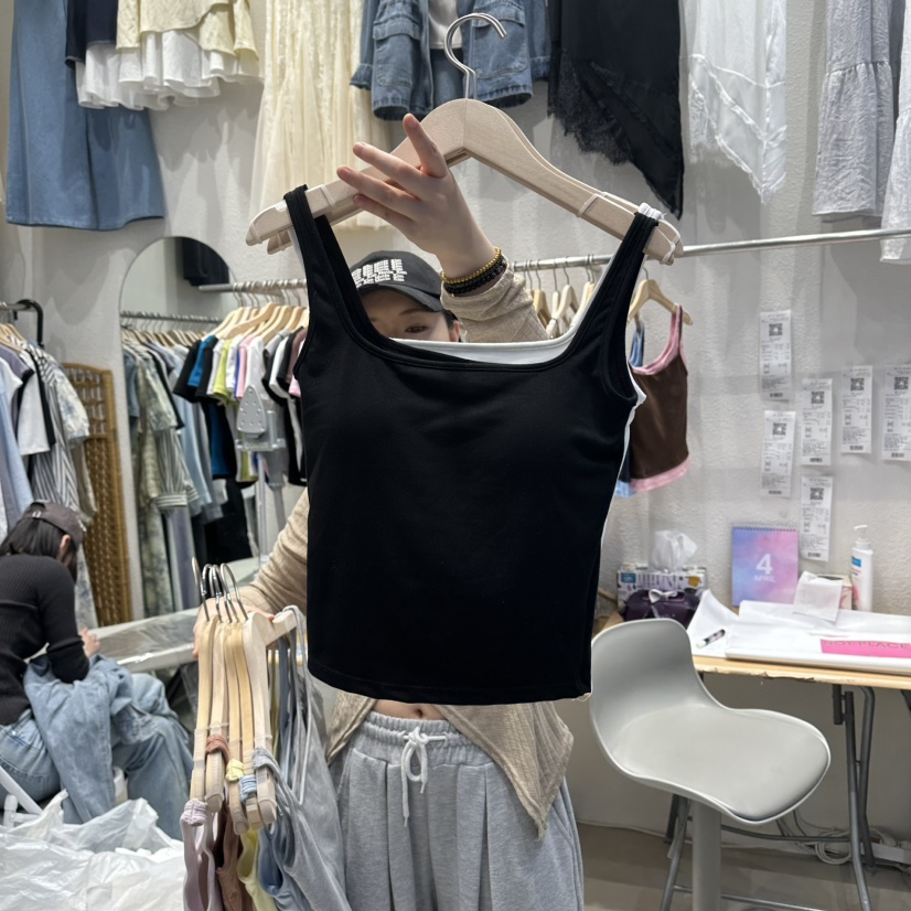 HOT PLACE/DREAM GIRIS/HOT ISSUE東大門代購女裝新款26春夏吊帶背心HOT PLACE/DREAM GIRIS/HOT ISSUE吊帶/背心圖色7