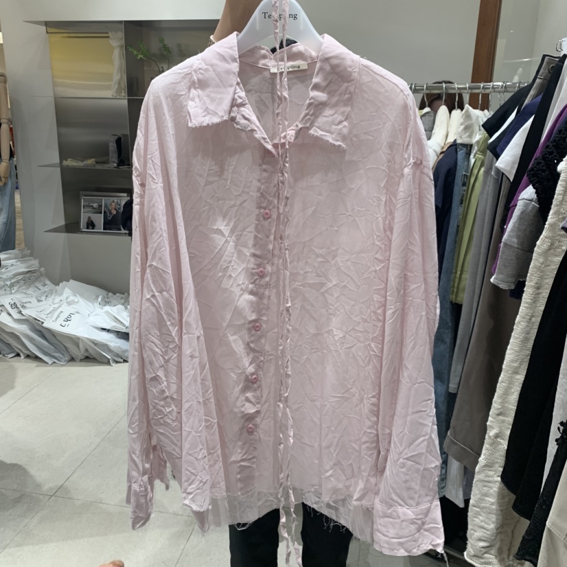 TEMPTING韓國代購女裝新品推薦26春夏人氣熱賣襯衫蕾絲衫TEMPTING襯衫/蕾絲衫圖色2