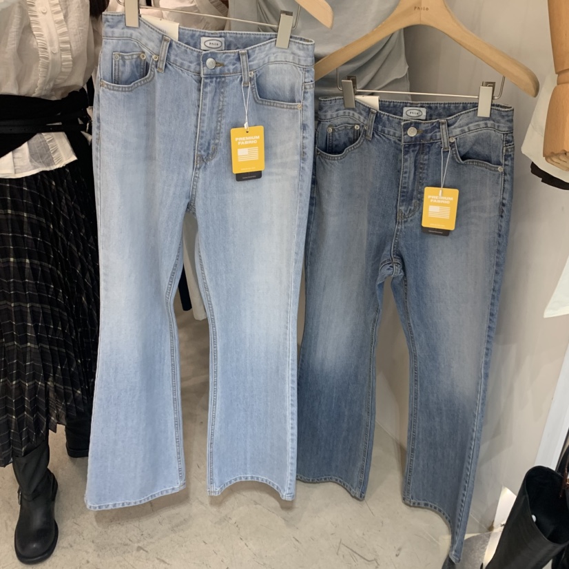 PHILO東大門實拍女裝新款熱賣真品時尚職業26春夏人氣牛仔褲PHILO牛仔褲