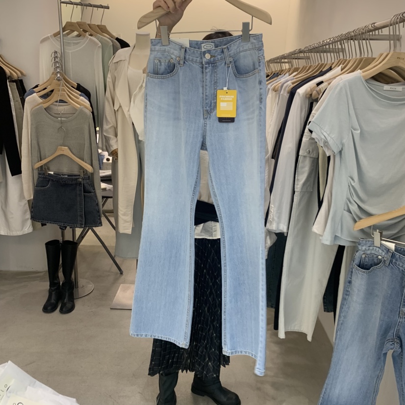 PHILO東大門實拍女裝新款熱賣真品時尚職業26春夏人氣牛仔褲PHILO牛仔褲圖色2